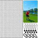 Golf Net,  Golf Practice Net, Golf Hitting Net Perfect for Backyard and Indoor Usage – Multi-Functional Sports Netting (10 x 15 FT+Mat, Green)