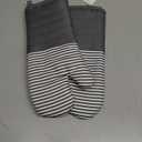 Cotton Oven Mitt With Silicone Grip, 1 Ea