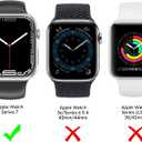 2 Pack Compatible for Apple Watch Case 45mm Series 7,Hard PC Bumper Case Protective Cover Frame [NO Screen Protector] for iWatch 7 45mm Accessories (Black+Black)