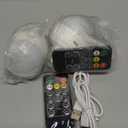 Rechargeable Light Bulb with Remote - E26 2Pack 5W 350LM Dimmable Detachable LED Bulb 3 Color Temperature Options & 3 Timer, 2000mAh Battery Operated Magnetic Bulbs, Bulbs for Non-Hardwired Fixture