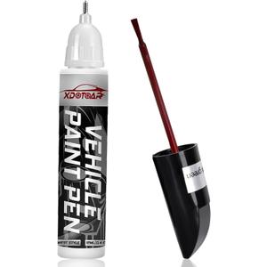 Pearl Red Touch Up Paint for Cars, Color Accurate Auto Paint, Professional Automotive Scratch Repair, Lasting Auto Scratch Remover, Quick Drying, Easy to Use, Safe and Non-toxic