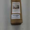 Biscaynebay Decorative Box Spring Cover Queen Size, Light Camel Luxurious Jersey Knitting Stretchy Wrap Around 4 Sides Bed Skirt for Home/Hotels, Easy Fit Wrinkle & Fade Free Machine Washable