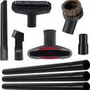 9 Pcs Universal Shop Vac Accessories Kit 1 1/4 inch & 1 3/8 inch Shop Vac Attachments with Wet Dry Plastic Vacuum Hose Adapter Extension tube for Vacuum Cleaners Accessories