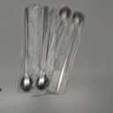 9.5-Inch Long Spoon, Ice Tea Spoons for Ice Cream, Coffee, Cocktail, Stainless Steel Long Spoons for Stirring, Long Handle Spoon, Set of 6