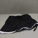 Daci Women Tankini Skirt -  Tummy Control Skirted Skirt - Black   L