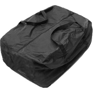 Outdoor Grill Cover, Portable Waterproof BBQ Grill Storage Carry Bag For Portable Charcoal Grill Gas Grill Black