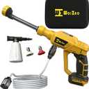 Car Washer Cordless Compatible with DeWalt 20V Battery, Portable Handheld Power with 6-in-1 Nozzle Foam Cannon for Car Floor Fence Wall Patio Cleaning (Battery Not Included)