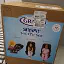 Graco Slimfit 3-in-1 Convertible Car Seat, Slim Car Seat with Space-Saving Design, Highback Booster Seat with 10-Position Headrest, Rear Facing and Forward Facing Carseat, Jarret, Manufacture Date: 03/04/2026