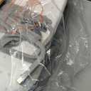 Fodoss Bedside Bassinet for Baby with Wheels, All Mesh Bedside Crib with Storage Basket, Hight Adjustable and Easy Assembly