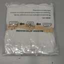 Chalier 3 Pairs Wool Socks for Women Winter Slouchy Boot Socks Thick Warm Long Hiking Scrunch Crew Sock (Ivory White)