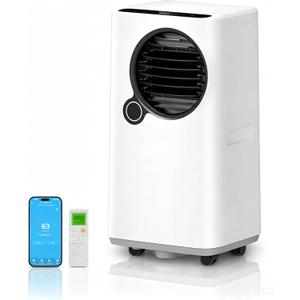 Portable Air Conditioners 16,000 BTU, 6-in-1 Smart AC with WiFi App Control