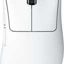 Razer DeathAdder V4 Pro Wireless Gaming Mouse: 56g Lightweight - HyperSpeed Gen-2 - Optical Scroll Wheel - Optical Switches Gen-4 - Focus Pro 45K Sensor Gen-2 - Up to 150 Hr Battery - White 