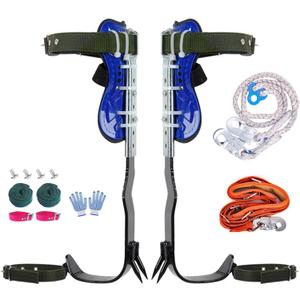 Tree Climbing Gear,Tree Climbing SpikesTree Climbing Kit,Arborist Equipment for Climbers, Hunting, Fruit Picking Logging, Climbing Etc