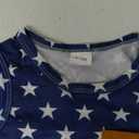 4th of July Toddler Baby Boy Outfit Shirt Tank Tops Shorts Kids Infant Summer Clothes (6-12 Months, A Navy Blue)