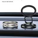Gym Magnetic Phone Holder - Silver, Dual Magnet, 360° Rotation, Attach to Metal Surfaces, Compatible with iPhone 16/15/14/13/12, Samsung, MagSafe Case & All Smartphones, Portable Phone Mount