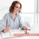 2 x 2026 Planner, Weekly and Monthly Calendar Planner, January 2026 - December 2026, Hardcover 2026 Calendar Book with Tabs For Women & Men, Inner Pocket, Spiral Bound, Perfect for Office Home School Supplies - A4 (8.5" x 11"), Pink