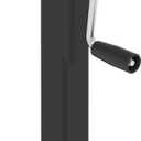 8000LBS Square Trailer Jack, 15" Lift, Heavy Duty Jack with Adjustable Drop Leg, Weld On for RV, Boat, and Utility Trailers