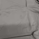 QINSEN Women's Sexy Square Neck Shirt Long Sleeve Double Lined Tees Fitted Going Out Tops (Medium, Dark Grey)