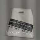 ONLY TRIMMING 2x2 Acrylic Rib Knit Fabric, Warm & Soft, Stretchy Knitted Ribbing for Cuffs, Collars and Waistbands, Acrylic-Polyester Blend, 6.5 x 33.5 Inches (Off White, 6.5 x 33.5 Inches)