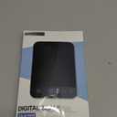 Food Scale, 33lb Rechargeable Kitchen Scale with Tempered Glass, Grams and Ounces, USB Charging, 1g High Accuracy for Baking, Cooking & Food Prep, BK807 (Black)