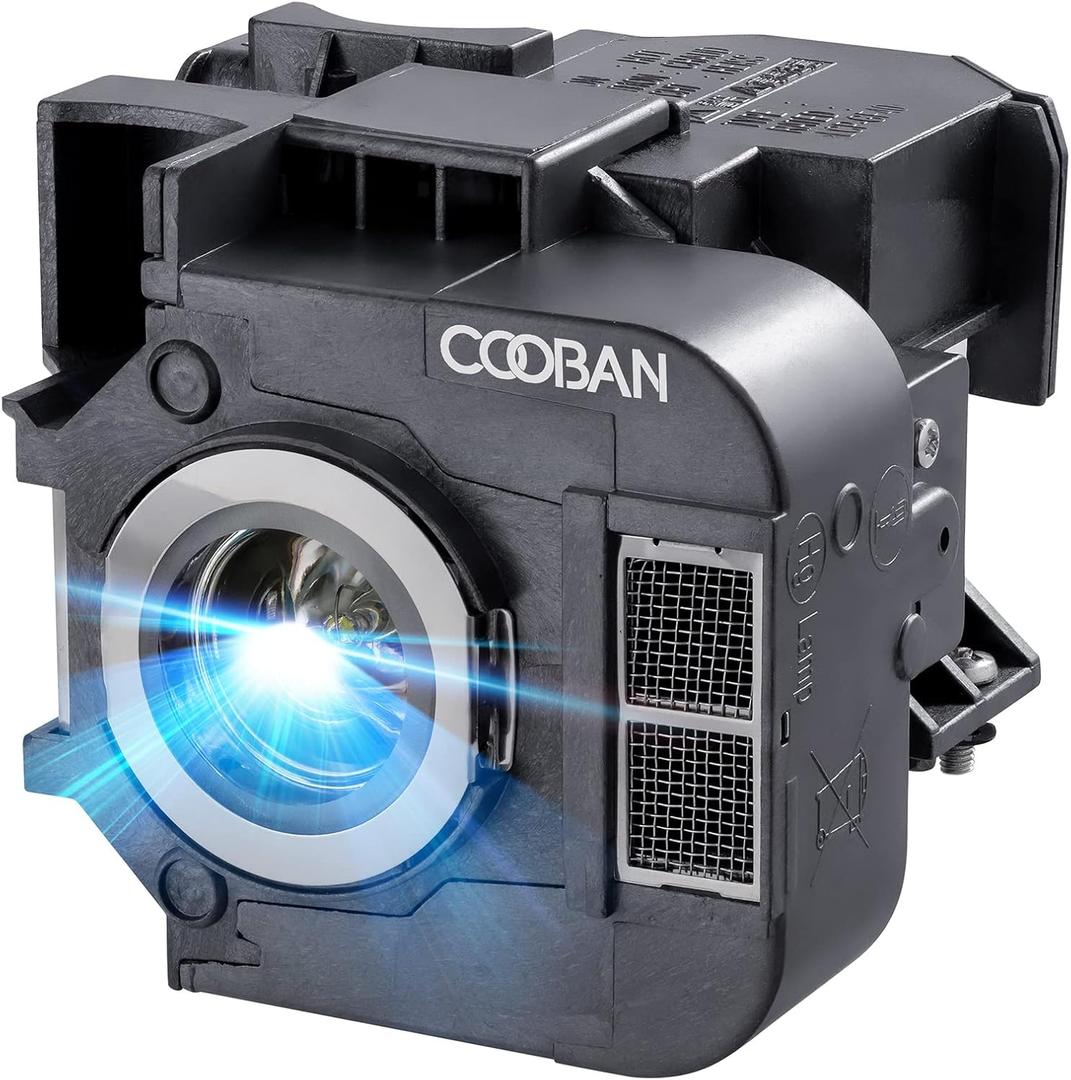 COOBAN ELPLP50 /V13H010L50 Replacement Projector Lamp Bulb with Housing for Epson PowerLite 85 /PowerLite 84+ 84 826W+ 825, H353A H296A EB-85 EB-84 EB-824H, PowerLite 85+ 826W 825+ Projector