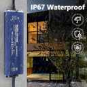 LED Transformer 12V 100W Waterproof IP67 Ultra Slim LED Driver 110V AC to 12V DC 8.3A 100 Watt Quiet Low Volt Converter LEDs Power Supply Constant Voltage for LEDs Strip, Indoor & Outdoor
