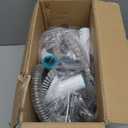 S7 High-Suction Dog Grooming Vacuum for Small & Medium Dogs, Compact Hair Collection System for Regular Trimming & Maintenance, Strong Suction, Low-Mess Indoor Grooming (White)