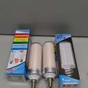 Big Size 1.77x 6.1 inch, E12 200w LED Candelabra Bulbs C7 Replacement,2700K Warm White,3000 Lumen T6 E12 20W LED Chandelier Light Bulbs for Ceiling Fan Pendant Lighting Floor Lamp, Non-dimmable, 3 Pack