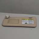 Windshield Sun Visor Left Driver Side 2005-2008 for Hyundai Sonata Beige Car Visor Extender with Sunroof with Mirror 852013K400QS