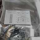 Solid Wood Rotating Bookshelf on Wheels, 6 Tier, Round Revolving Bookcase, 360 Spinning Book Shelf Tower for Kids, Narrow Rolling Bookshelves for Small Space, Corner, Bedroom, Office, Walnut