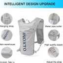 INOXTO Running Hydration Vest Backpack,Lightweight Insulated Pack with 1.5L Water Bladder Bag Daypack for Hiking Trail Running Cycling Race Marathon for Women Men