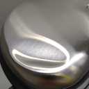 ENLOY Bread Box for Kitchen Counter, Stainless Steel Roll Top Bread Bin, Sliver Bread Storage Holder with Lid, Large Capacity Bread Keeper, 17 x 11 x 7 Inches (silver)