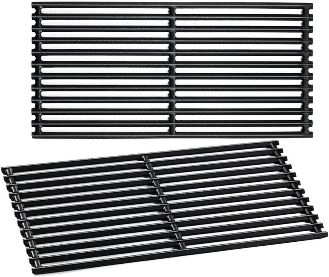 Grill Replacement Parts for Charbroil Grill Grates 463642316 463644220 G369-0030-W2 G469-0005-W1 G460-0500-W1 Cast Iron 17 Inch Cooking Grate char-broil 463675016 nexgrill Evolution 720-0864 720-0864m