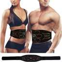 Ab Stimulator Muscle Toner, Abs Stimulator Machine Workout Equipment for Men Women Abdomen Home Office Exercise