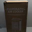 Portable Windowless Air Conditioners, 3-IN-1 Swamp Cooler, Evaporative Air Cooler, 6 Speeds & 3 Modes, 3-Gal Water Tank for Cooling, 20 FT/S Remote Control, Portable Air Cooler for Indoors