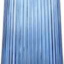 Blue Glass Vase for Flower, Flower Vase for Bouquet, Modern Glass Vases, Ribbed Vases for Living Room, Bedroom, Dining Table, Office, Wedding, Centerpieces, 8 Inches (Large)