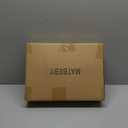 MATBEBY Full Size Mattress Pad - Cooling Breathable Mattress Topper, Quilted Fitted Mattress Protector, Pillow Top Mattress Cover with 8-21" Deep Pocket, Soft, Machine Washable, Black, 54x75 Inches