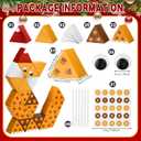 Eaasty 23 Pcs Cat Christmas Advent Calendar Gift Boxes to Fill DIY Cat Countdown Empty Calendar Gifts Kitten Lovers Christmas Boxes for Xmas Holiday Decor Winter Kitten Party Supplies(Paw)