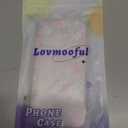 Lovmooful Compatible for iPhone 14 Pro Case Cute Clear Flower Floral Design for Girls Women Soft TPU Shockproof Protective Girly for iPhone 14 Pro-White Pink Floral