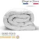 Comforter Twin XL Size - All Season Down Alternative - Premium Soft Microfiber - White, 92" x 68"