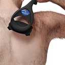 Bakblade 2.0 Back Shavers for Men: DIY Hair Shaver, Safety Blade Technology & Ergonomic Handle, Wet & Dry Shaving (Extra Blades Included)
