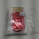 4 Pack Red Backdrop, 3.28 FT x 7.05 FT Party Streamer, Metallic Birthday Tinsel Backdrop Foil Fringe Curtains, Door Streamer for Red Party Decorations Casino Decor Photo Booth Props