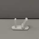 Door Lever Lock (1 Pack) Prevents Toddlers from Opening Doors. 3.25" L * 1.5" W * 4.5" H Easy One Hand Operation for Adults. Durable ABS with 3M Adhesive Backing. Simple Install, No Tools Needed.