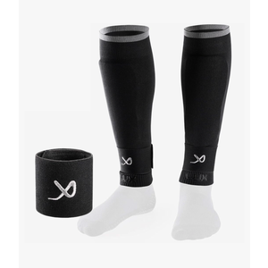 LUX Sports LUX Soccer Sleeves w/Free Guard Stays for Men/Boys/Youth Compatible w/Soccer Grip Sock - Shin Guards - Shin Guard Sleeve