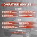 Front Upper Control Arm Suspension Kit for 1988-1999 Chevy GMC K1500, 1988-2000 Chevy GMC K2500, 1992-1993 Chevy Suburban GMC K1500 Suburban