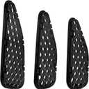 Hood Air Vent Cover Compatible with Toyota FJ Cruiser 2007-2021(3pcs,Black)