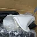 8 in 1 Convertible Wooden High Chair, Adjustable Baby High Chair for Babies and Toddlers with Tray, Easy to Clean, Grow with Family|Booster|Learning Table|High Stool (White)