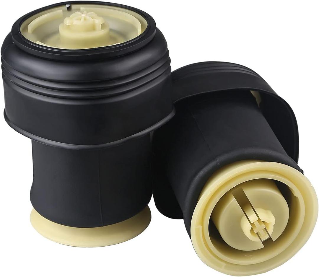 JDMON Replacement for Rear Air Spring kit Suspension Bags Compatible with BMW X5 E70 2007 2008 2009 2010 2011 2012 2013, X6 E71 E72 2008-2014, 37126790080 37126790078, Pair Left & Right