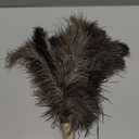 Ostrich Feather Dusters for Cleaning Kit - Reusable Soft Feather Duster Extendable to 49 inches for Cleaning Ceiling Fan, High Ceiling, Blinds & Retractable Small Duster for Keyboard, Car (Brown)