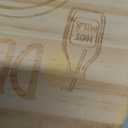 Sliner Santa Cookie Plate Wooden Christmas Cookie Plate Dear Santa Platter Treat Tray Mat Board Xmas Eve Christmas Child Gift for Milk and Snack Kids Xmas Decorations Supplies